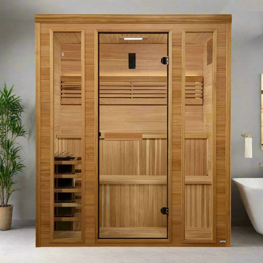Golden Designs Engelberg Edition 6 Person Traditional Steam Sauna
