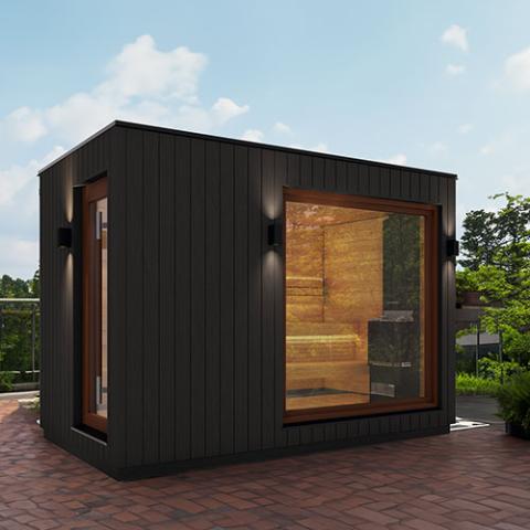 AirCube Double Outdoor Luxury Sauna
